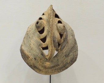 Mask Papua New Guinea Baba Helmet Mask Abelam Tribe