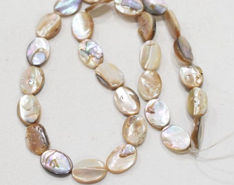 Beads Phillipine Beige Mother of Pearl 15mm