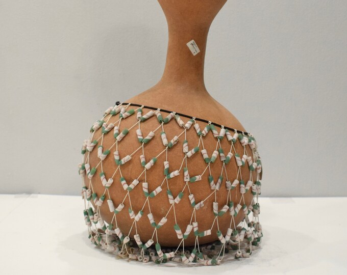 African Gourd Sandstone Bead Shaker Rattle Burkina Faso - Etsy