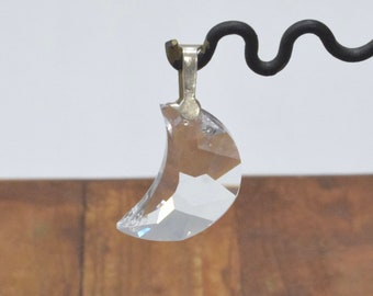 Crystal Moon Pendant