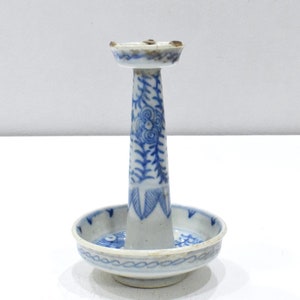 Chinese Blue and White Porcelain Oil Lamp
