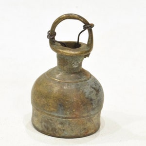 Bronze Bell India Religious Decorative Ceremonial Bell
