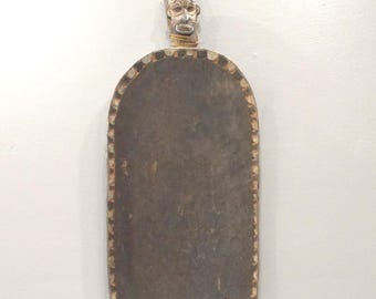 Papua New Guinea Bowl Carved Wood Ceremonial Feast Bowl