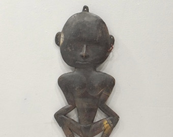 Papua New Guinea Wood Food Hook Andingam Tribe