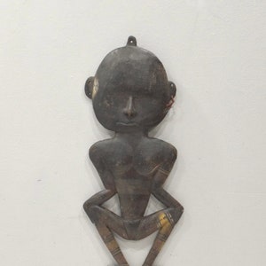 Papua New Guinea Wood Food Hook Andingam Tribe
