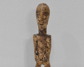African Lobi Wood Fetish Statue  Burkina Faso