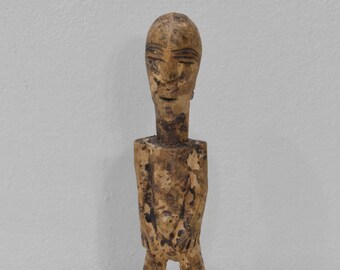 African Lobi Wood Fetish Statue  Burkina Faso