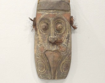 Papua New Guinea Mask Wood Yamok Village