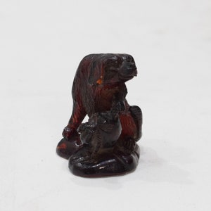 Statue Carved Resin Zodiac Dog