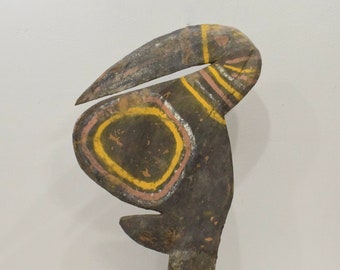 Papua New Guinea Bird Statue Abelam Tribe