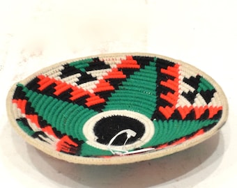 Basket African Zulu Grass and Ilala Palm Baskets