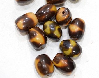 Philippine Painted Wood Beads