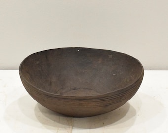 Papua New Guinea Wood Bowl Milne Bay