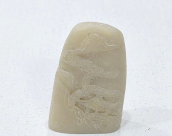 Chinese Carved Soapstone Chop