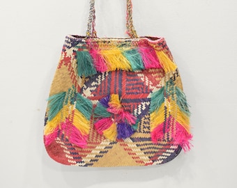 Papua New Guinea Purse Woven Fiber Bag