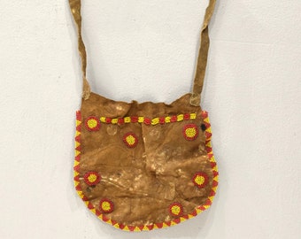 African Bushmen Apron Female Hide Beaded Apron