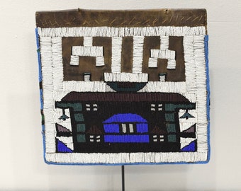 African Ndebele Beaded Pepetu Apron RSA