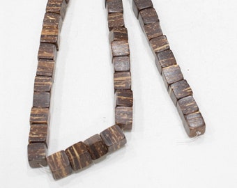 Beads Philippines Dark Coconut Squares 10mm