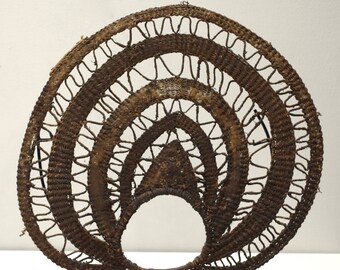 Papua New Guinea Abelam Yam Woven Mask