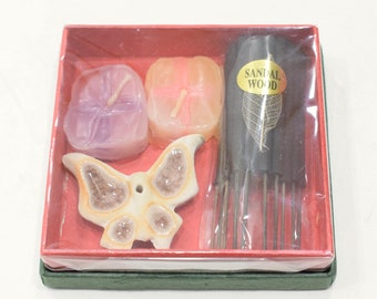 Incense Holder Ceramic Butterfly and Flower Incense Sets