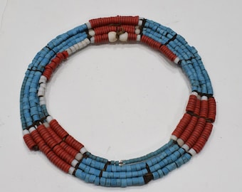African Collar Turkana Beaded Necklace