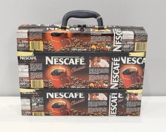 African Recycled Tin Can Briefcase Senegal