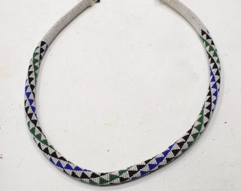 African Zulu Beaded Necklace South Africa