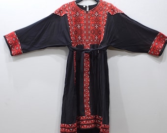 Dress Vintage Afghani Kutchi Handmade Embroided Dress