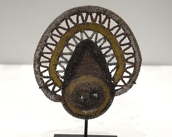 Papua new Guinea Mask Abelam Yam Woven Harvest Mask