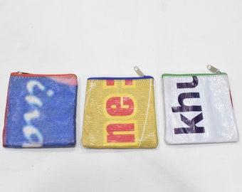Purse Coin Pouches Assorted Recycled Plastic Vietnam