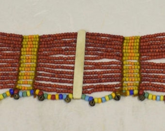 Beaded Belt Sash Womans Naga Konyak Belt