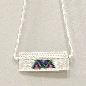 African Zulu Love Letter Beaded Necklace