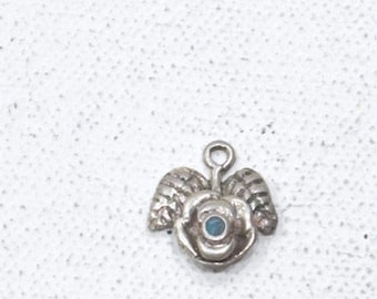 Sterling Silver & Turquoise Indian Charm Pendants