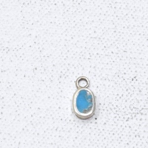 Sterling Silber & Türkis Indian Charm Anhänger