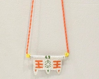 African Zulu Love Letter Beaded Necklace - Etsy