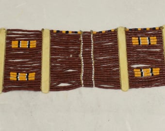 Belt Beaded Sash Womans Naga Konyak Ceremonial Belt