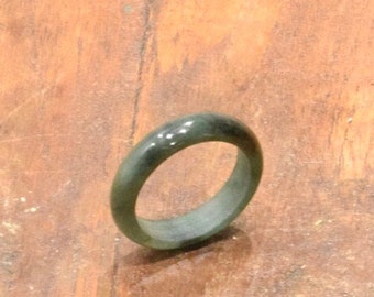 Green Jade Band Ring Thailand