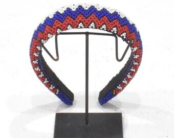 South African Zulu Beaded Headband