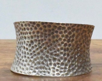 China Miao/Hmong Hill Tribe Sterling Silver Cuff Bracelet