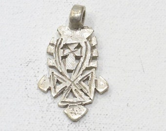 Ethiopian Silver Coptic Cross Tuareg Tribe North Africa