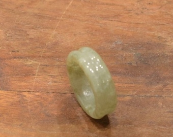 Ring Chinese Medium Jade Band Ring