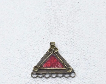 Middle Eastern Silver Kuchi Pendant