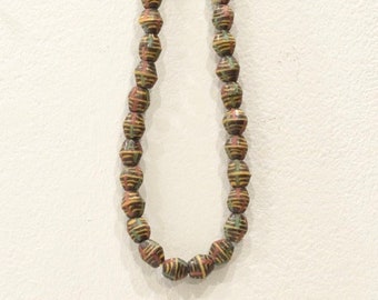 Beads African Sandcast Brown Beads