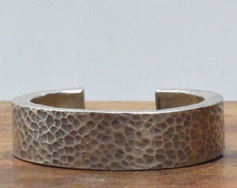 China Miao/Hmong Hill Tribe Sterling Silver Cuff Bracelet