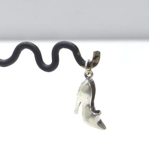Sterling Silver Shoe Charm Pendant