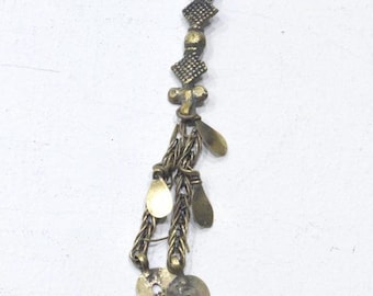 Middle Eastern Silver Kuchi Earring/Pendant