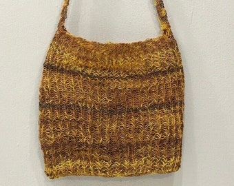 Papua New Guinea Old Orchid Stem Woven Bag