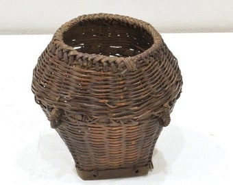 Basket Philippines Ifugao Woven Snail Basket