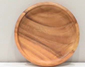 Philippines Wood Round Plate