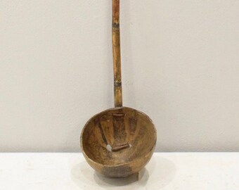 Papua New Guinea Wood Ceremonial Ladle/Dipper